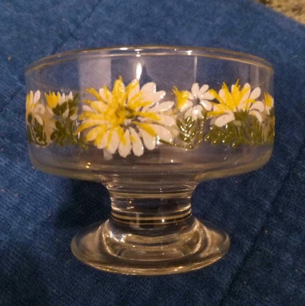 4 PC Libby Sherbet Dishes